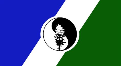 Technocratic Cascadian Flag : vexillology