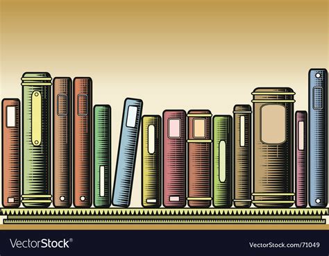 Woodcut books Royalty Free Vector Image - VectorStock