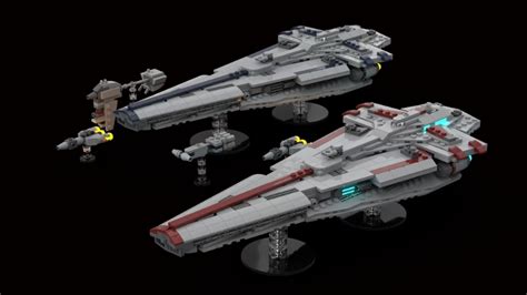 Nebula Class Star Destroyer from BrickLink Studio [BrickLink]