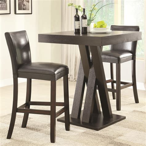 Vintage Rectangular Counter Height Bar Table With Chairs, 58% OFF