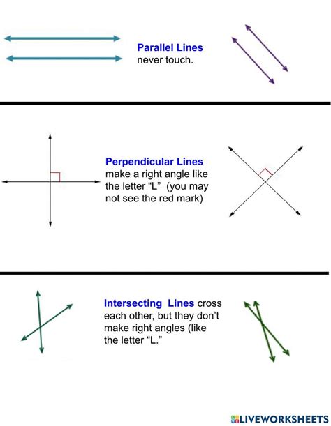 Learn About Parallel, Perpendicular, and Intersecting Lines