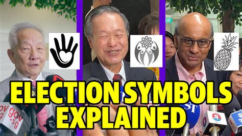 Singapore Presidential Elections 2023: ELECTION SYMBOLS EXPLAINED