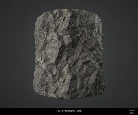 ArtStation - PBR Rock texture in Substance Designer