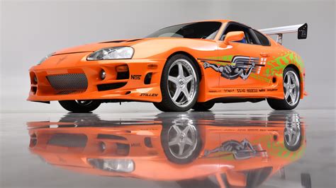 Paul Walker's "Fast and Furious" Toyota Supra Sells for Hollywood Money