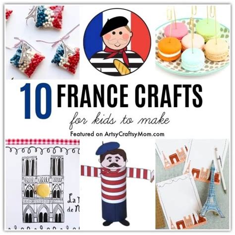 10 Fantastic France Crafts for Kids to Love