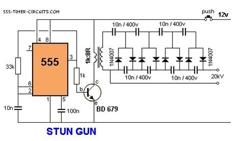 STUN GUN Circuit - Basic_Circuit - Circuit Diagram - SeekIC.com