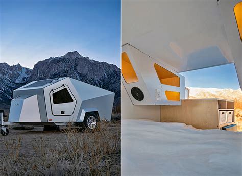 Futuristic Polydrop P17A Camper Trailer is Designed for Electric ...