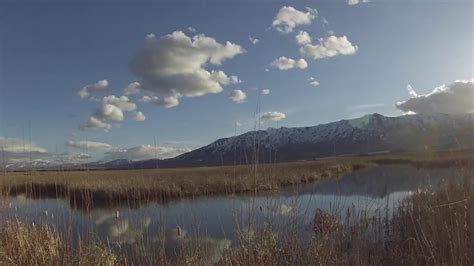 Season of Spring Weather in the Marshes & Mountains Logan City, Utah, U.S.A. - YouTube