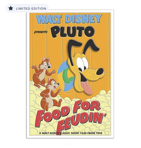 35877 - Pluto, Chip and Dale Food for Feudin' - Pluto 90th Anniversary ...