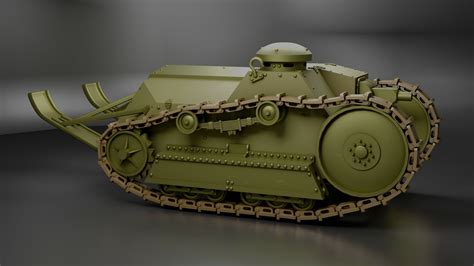 Ford 3Ton M1918 Tank - Wargaming3D