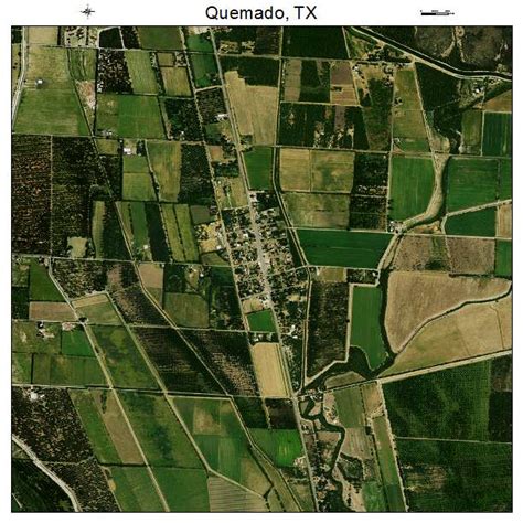 Aerial Photography Map of Quemado, TX Texas