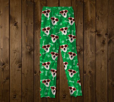 Custom Dog Photo Pajamas Personalized Pet Gift Idea Pet Face - Etsy