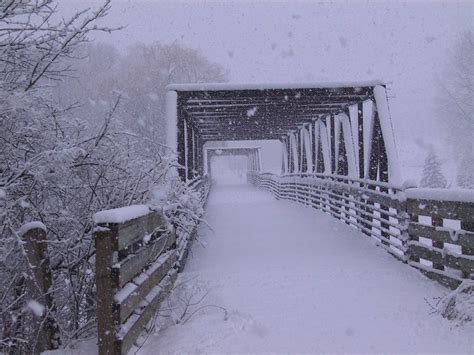 snow covered bridge | Winter scenes, Covered bridges, The great outdoors