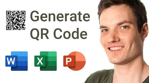 How to create QR Code in Microsoft Word, Excel, & PowerPoint - YouTube