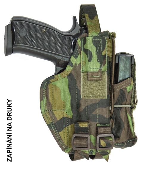 Belt Holsters | CZ 75/85 SP-01 SHADOW CZ 75 B CZ Army Military Professional Holster - M95 Camo ...