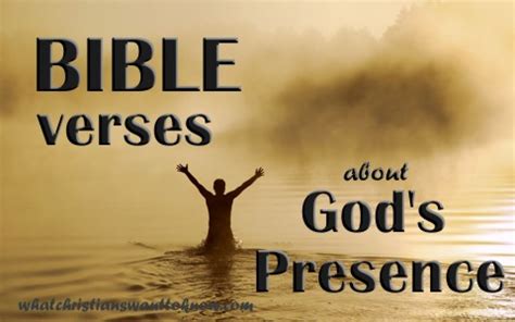 7 Awesome Bible Verses About God’s Presence