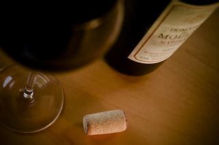 Bottle of Red Wine + Glass + Cork | You can find me on Twitt… | Flickr