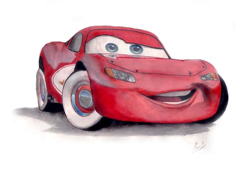 Lightning McQueen (from film Cars) by MarianLuziArt on DeviantArt