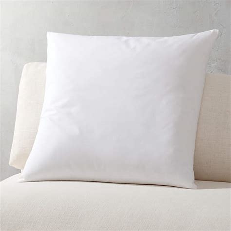 Hypoallergenic Down-Alternative Euro Pillow Inserts Set of 2 + Reviews | CB2