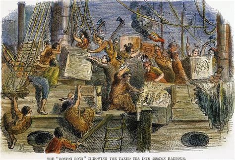 The Boston Tea Party, 1773 Photograph by Granger