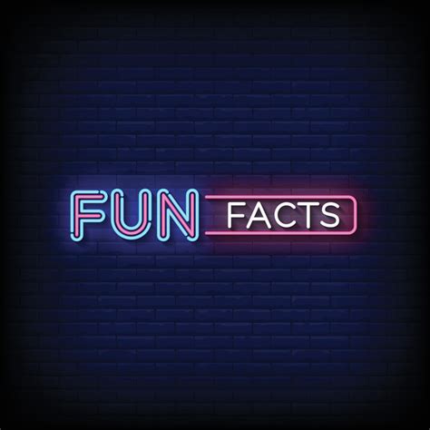 Fun Facts Sign