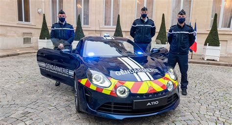 French Police Collect Keys To New Alpine A110s Pursuit Vehicles | Carscoops