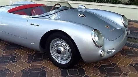 1955 porsche 550 speedster replica At Celebrity Cars Las Vegas - YouTube