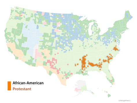 Dominant religions in the U.S., county by county - Big Think