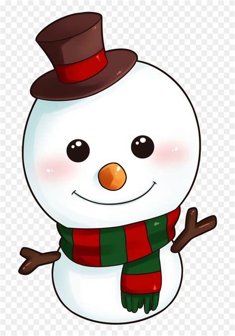 Clipart Christmas Snowman 8 Happy New Year Greetings - Cute ...