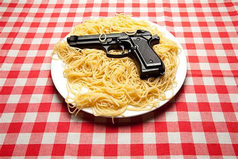 Mafia Spaghetti Organized Crime Gun Stock Photos, Pictures & Royalty-Free Images - iStock