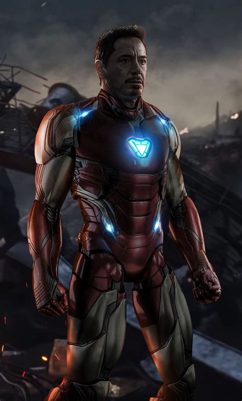 Avengers Endgame Iron Man iPhone Wallpapers - Wallpaper Cave