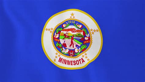 [loopable] Minnesota Flag. Flag of Stock Footage Video (100% Royalty-free) 8551300 | Shutterstock