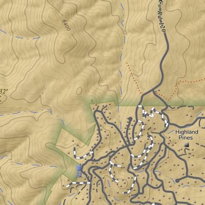 Iron Springs, Arizona 7.5 Minute Topographic Map - Color Hillshade map ...