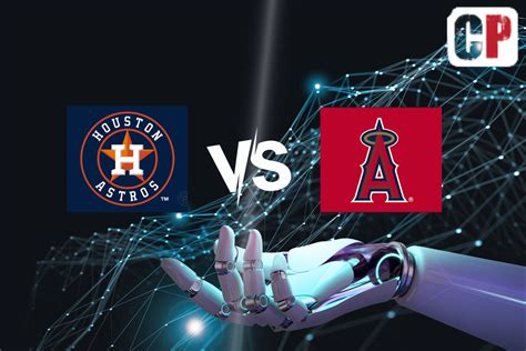 Houston Astros at Los Angeles Angels AI MLB Prediction 71423