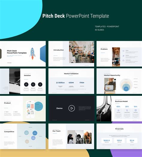 Pitch Deck PowerPoint Template - PPTWear.com | Download PPT