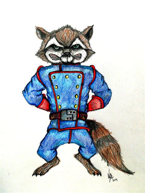 Rocket Raccoon by foxhound30 on DeviantArt