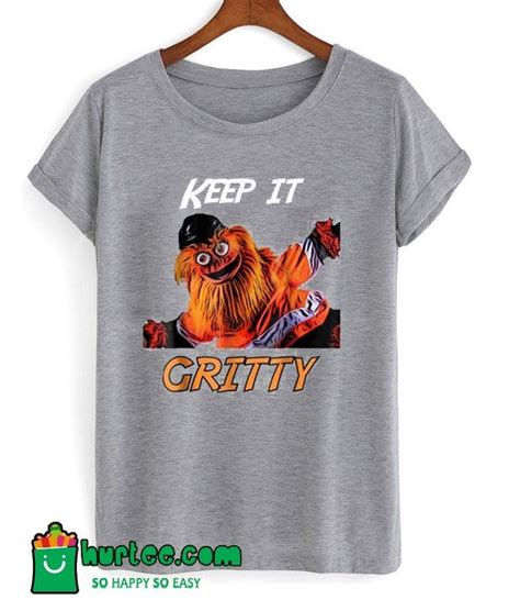 Keep It Gritty Philly Flyers Mascot T Shirt | Shirts, Cool shirts, T shirt