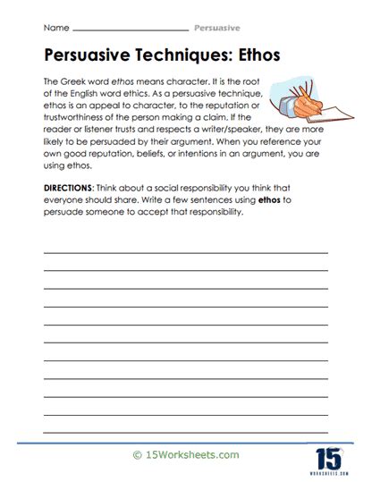 Persuasive Writing Worksheets - 15 Worksheets.com