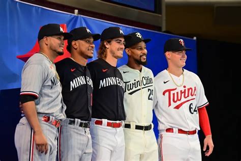 Twins unveil new uniforms, logo - InForum | Fargo, Moorhead and West ...