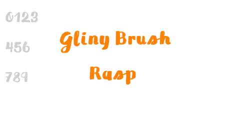 Gliny Brush Rasp Font - Free Download on FontHunt