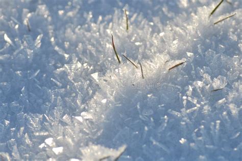 The Beautiful Detail of Ice Crystalic Structure Stock Photo - Image of ...