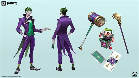 Fortnite ---The Joker Skin Concept Art in 2023 | Concept art, Fortnite, Joker