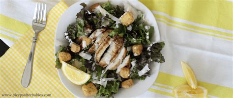 Lemon Kale Caesar Salad with Grilled Chicken {Chick-fil-A Copycat ...