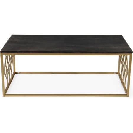 Steve Silver Beatrix BT300C Transitional Cocktail Table with Mixed-Media Design | Wayside ...