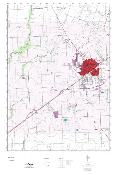 MyTopo El Campo, Texas USGS Quad Topo Map