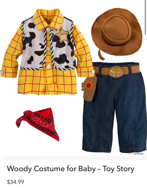 Disney Woody Costume + Accessories (2-3T) on Carousell