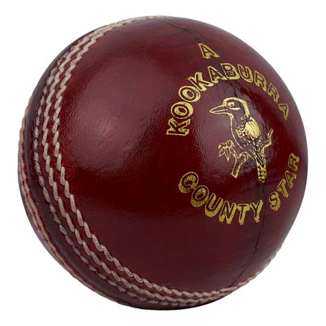 Kookaburra County Star Red Cricket Balls Box Of 6