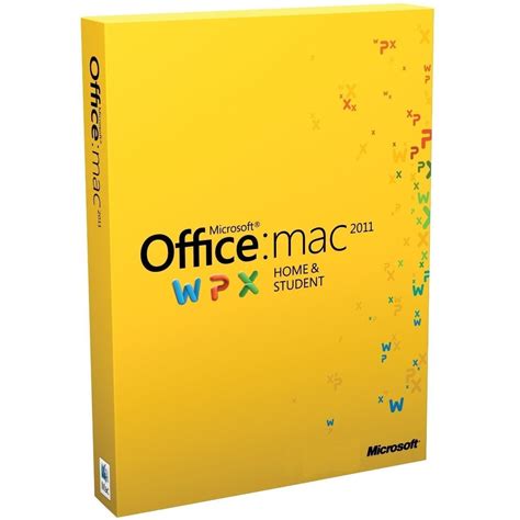Microsoft Office Mac Home Student FamilyPK 2011 Russian DVD BOX (W7F ...