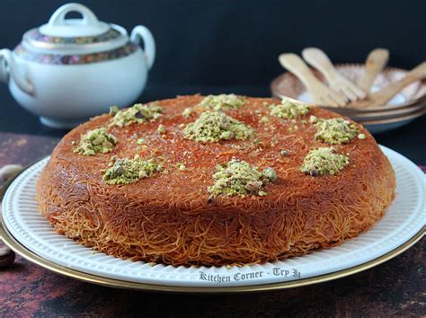 Kunafa Sweet Recipe/ Sweet Cheese Pastry