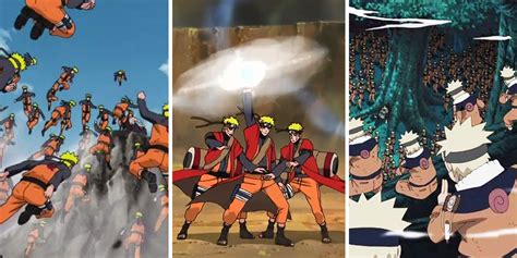 Naruto: The Unique Way Naruto Use The Shadow Clone Jutsu